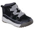 Ghete sport, dama, SKECHERS YANA - COLLINS LANDING 180320-BLK negru, piele ecologica
